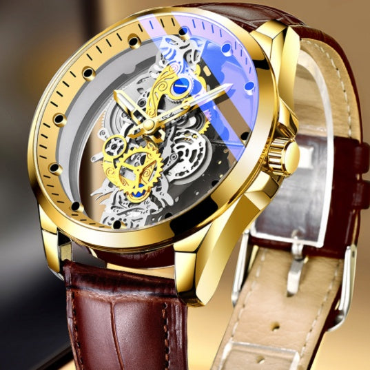 Orologio Uomo Scheletrato Automatic Quartz