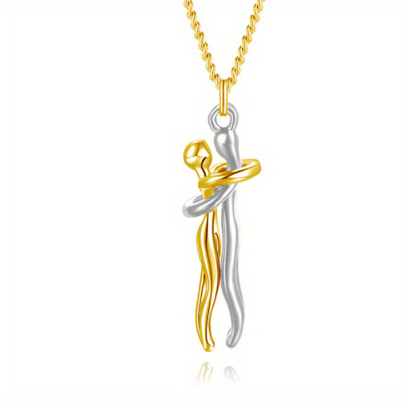 Collana Donna con Pendente “Coppia Innamorata”